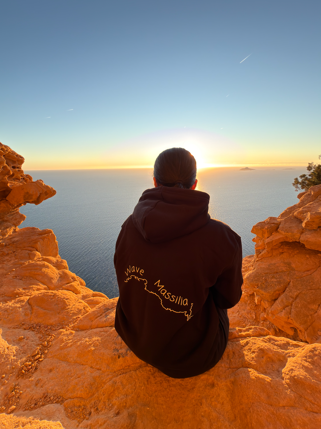 Côte Marseillaise Edition - Sweat à capuche Wave Massilia
