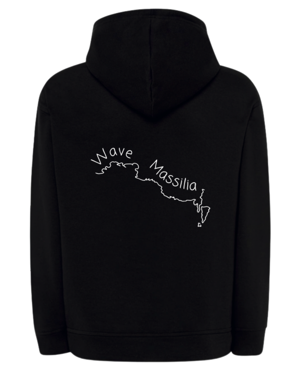 Côte Marseillaise Edition - Sweat à capuche Wave Massilia