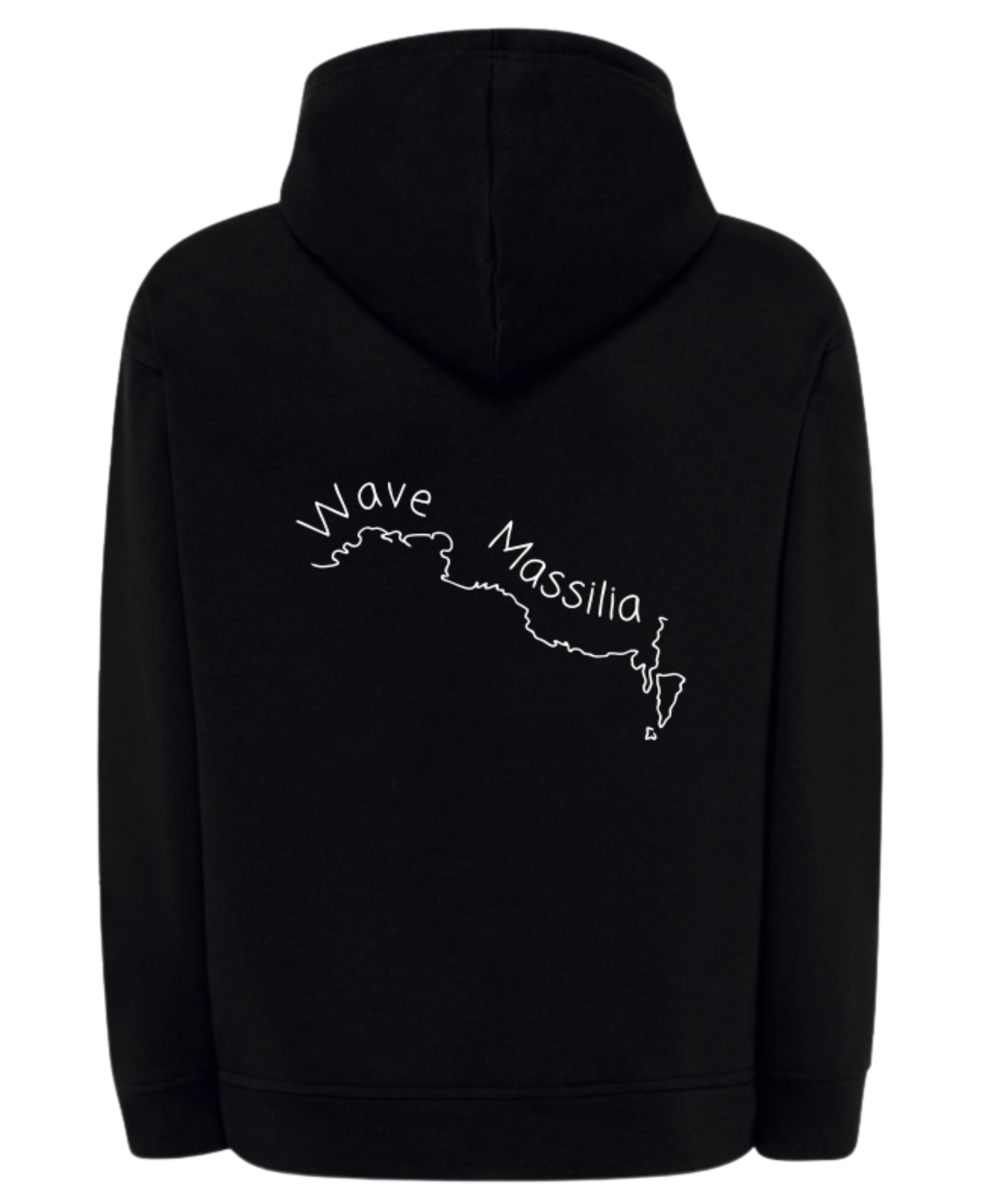 Côte Marseillaise Edition - Sweat à capuche Wave Massilia